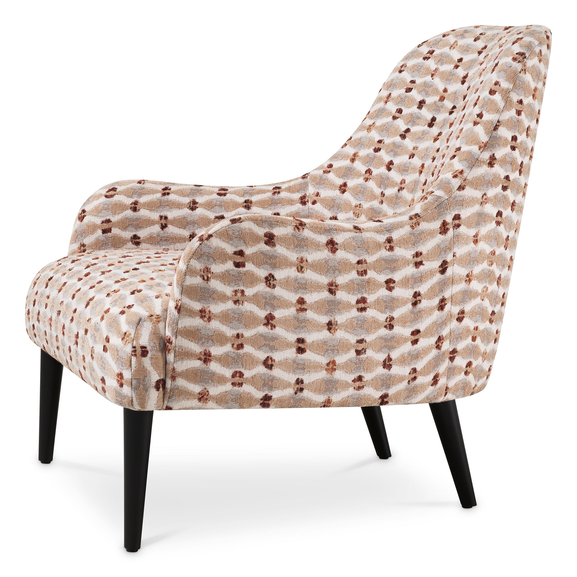 Beige High-Back Lounge Chair Colette | Eichholtz Miami