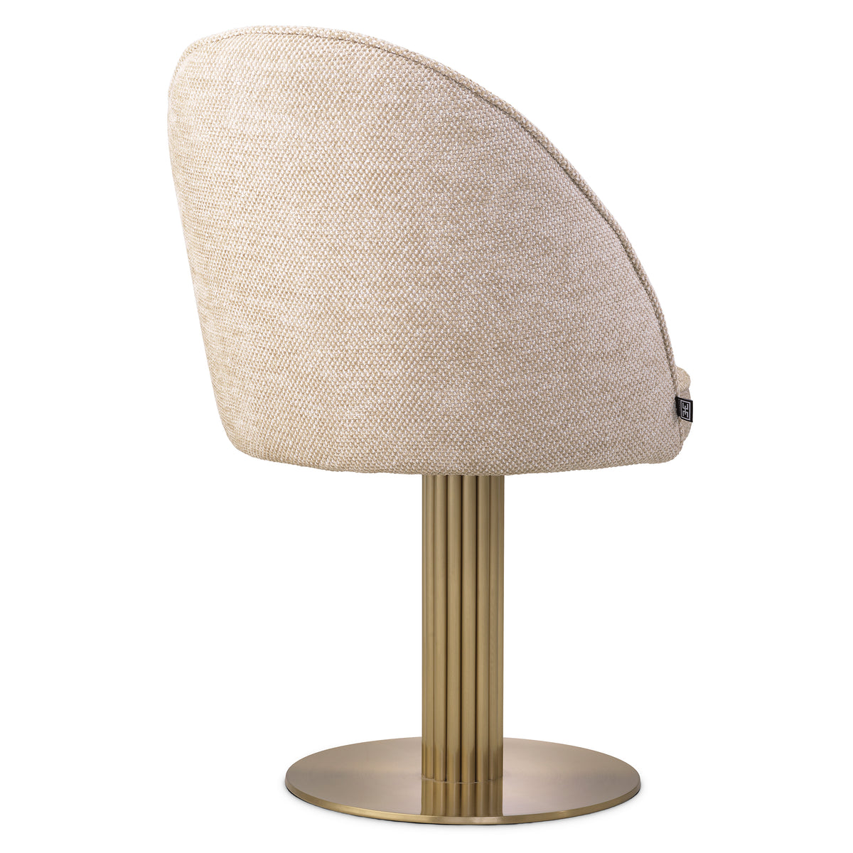 Beige Swivel Dining Chair Dorland | Eichholtz Miami