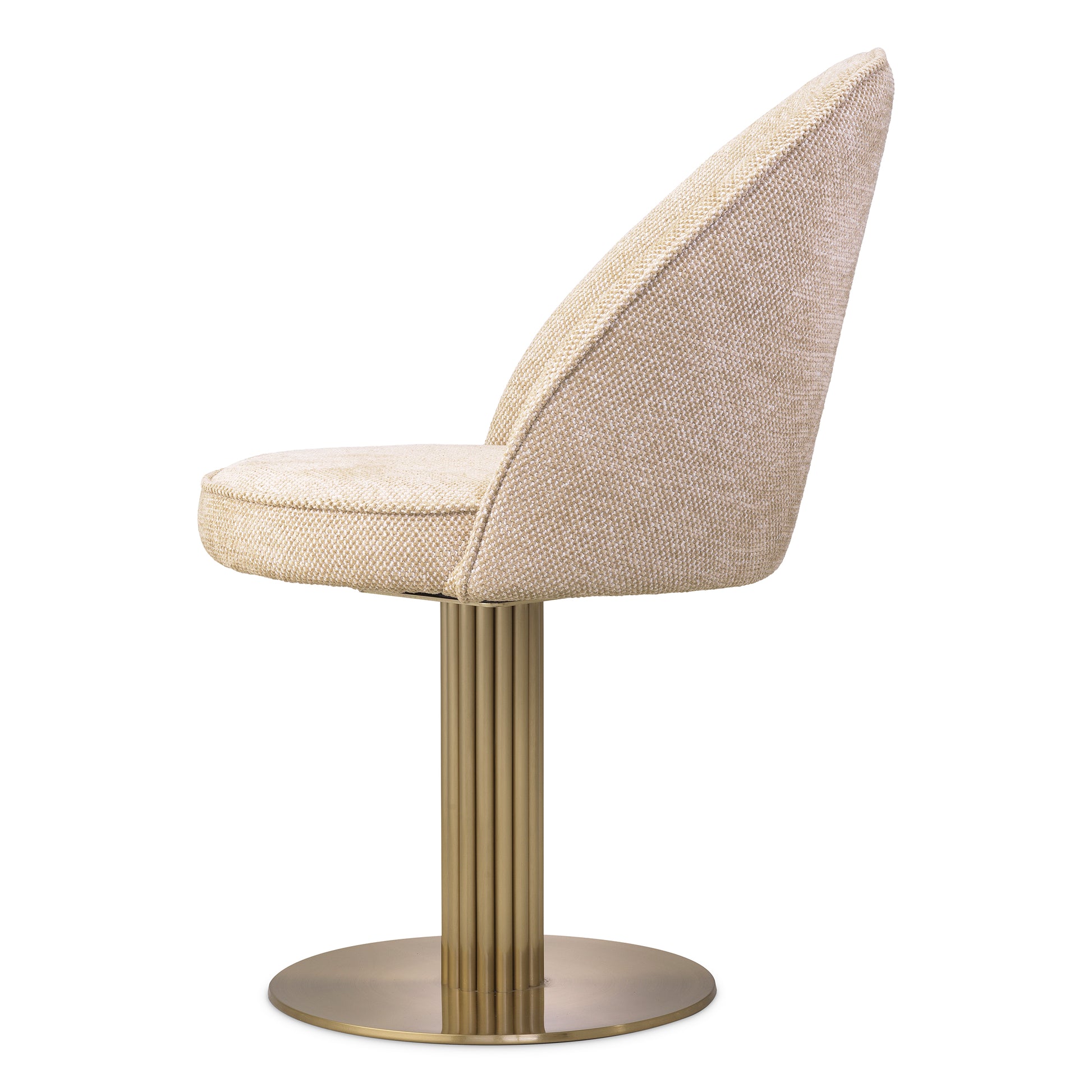 Beige Swivel Dining Chair Dorland | Eichholtz Miami