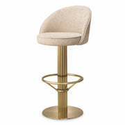 Beige Swivel Bar Stool Dorland | Eichholtz Miami