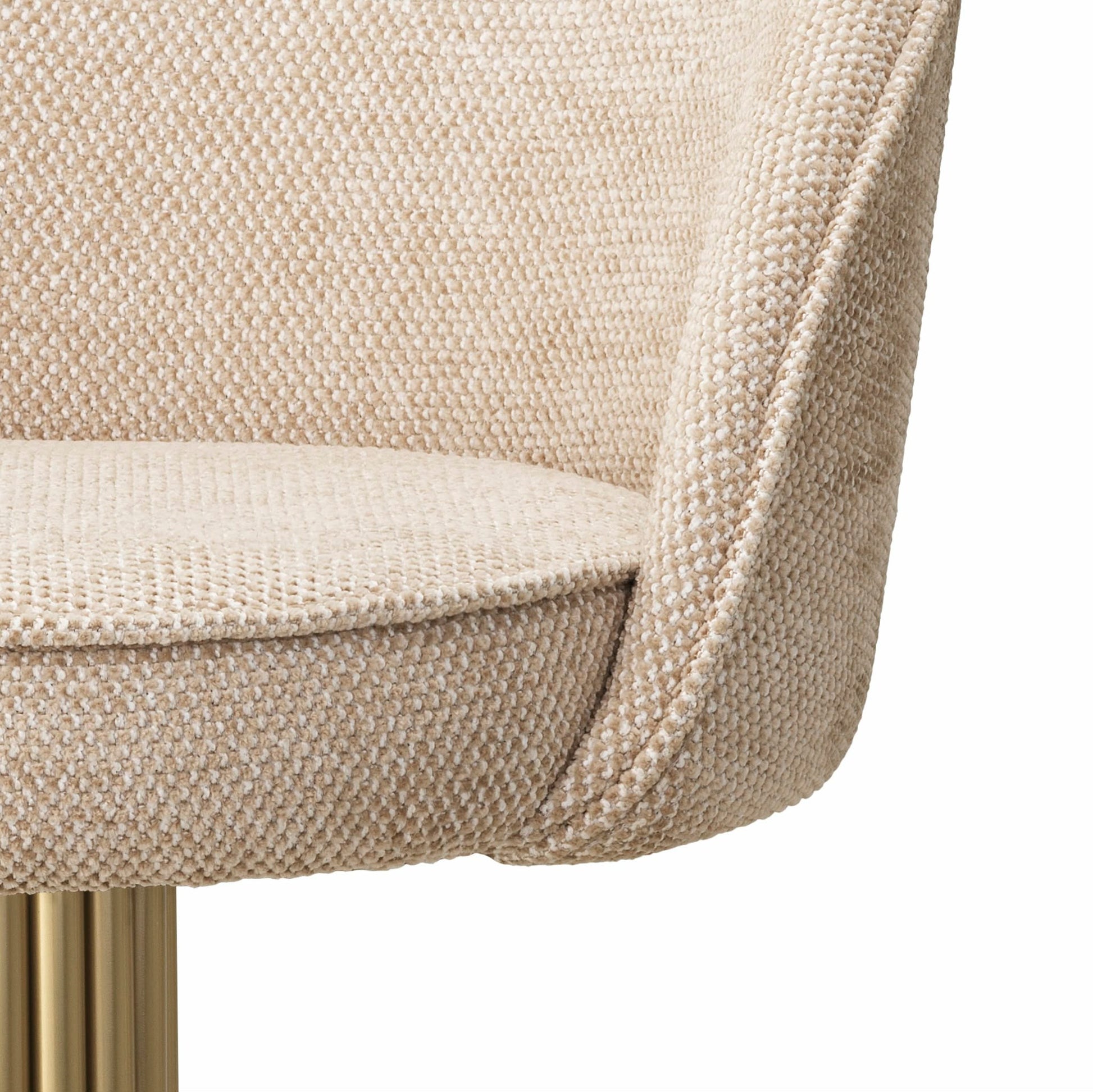Beige Swivel Bar Stool Dorland | Eichholtz Miami