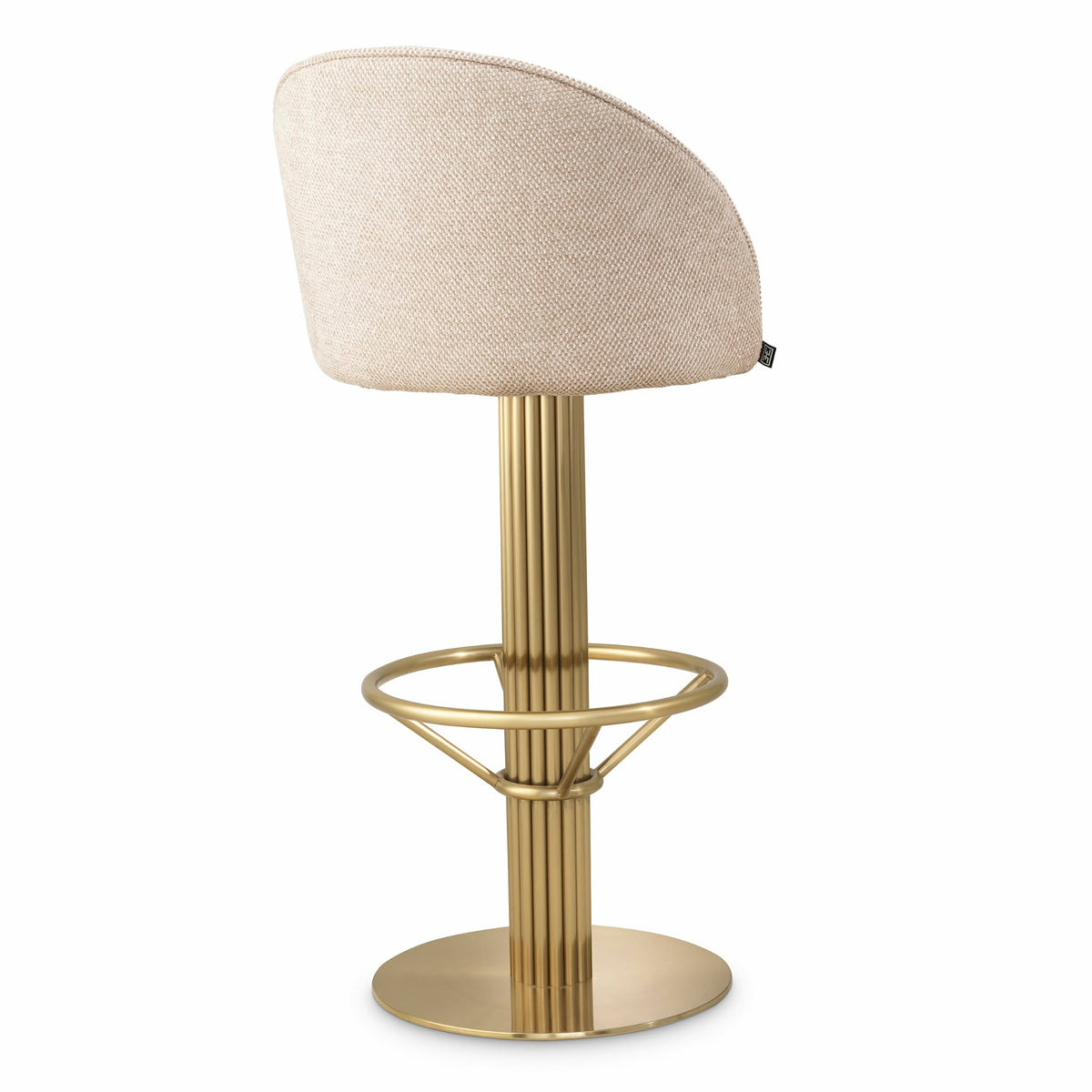 Beige Swivel Bar Stool Dorland | Eichholtz Miami