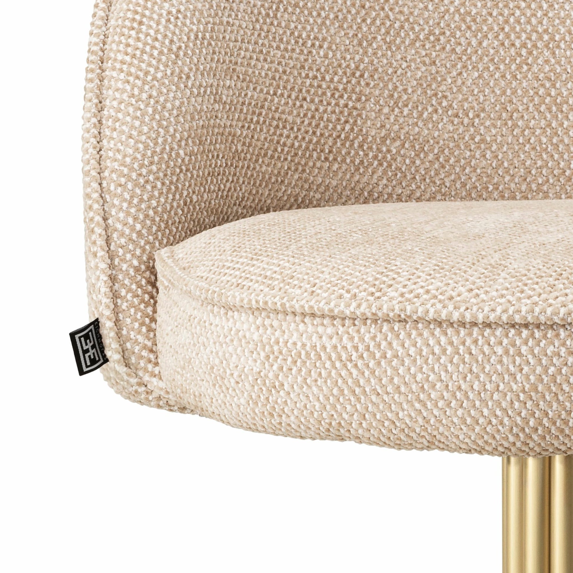 Beige Swivel Counter Stool Dorland | Eichholtz Miami