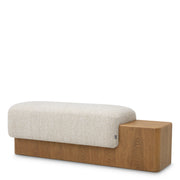 Upholstered Column Bench Colburn | Eichholtz Miami