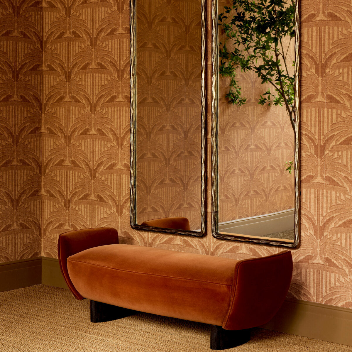 Upholstered Fabric Bench Stirling | Eichholtz Miami