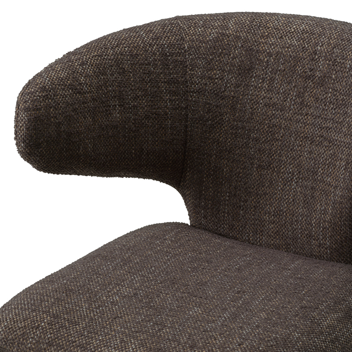 Curved-Back Upholstered Counter Stool Josephine | Eichholtz Miami
