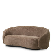 Brown Curved Sofa S Amore | Eichholtz Miami