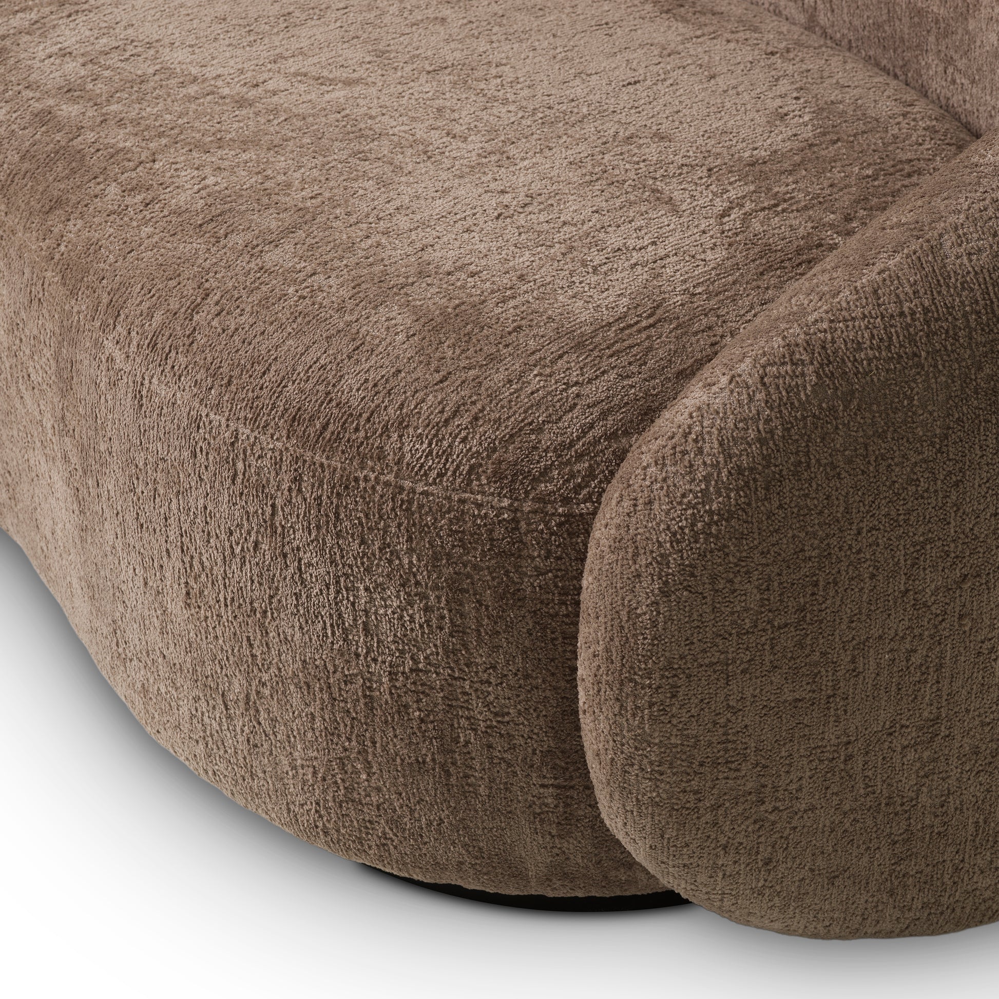 Brown Curved Sofa S Amore | Eichholtz Miami
