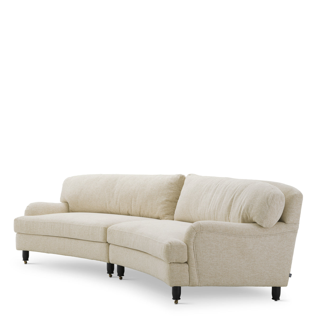 White Fabric Sofa Laurentine | Eichholtz Miami