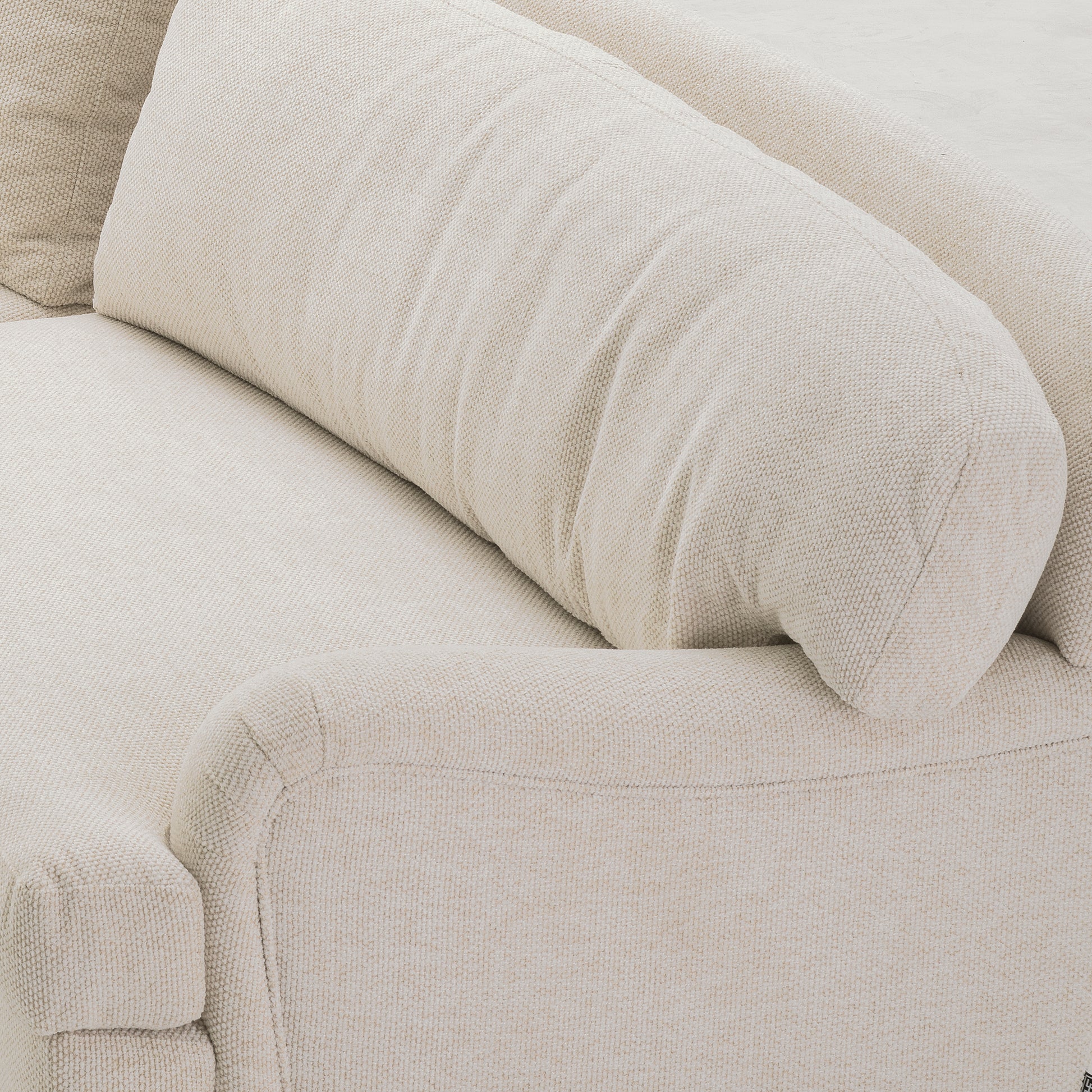 White Fabric Sofa Laurentine | Eichholtz Miami