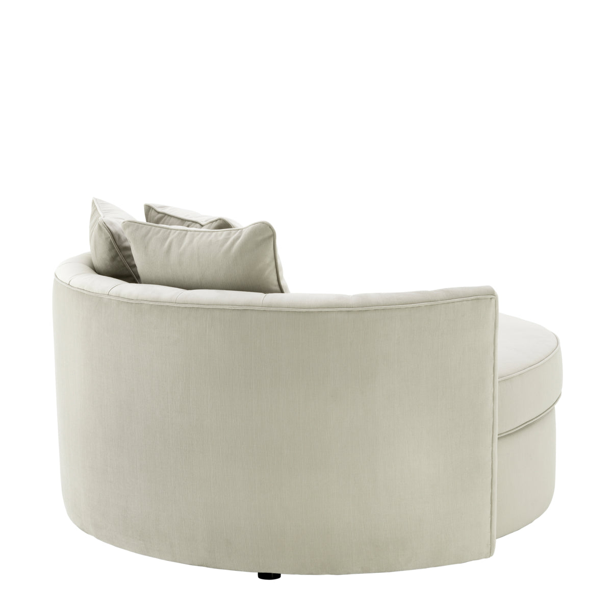 Round Tufted Sofa Carlita
