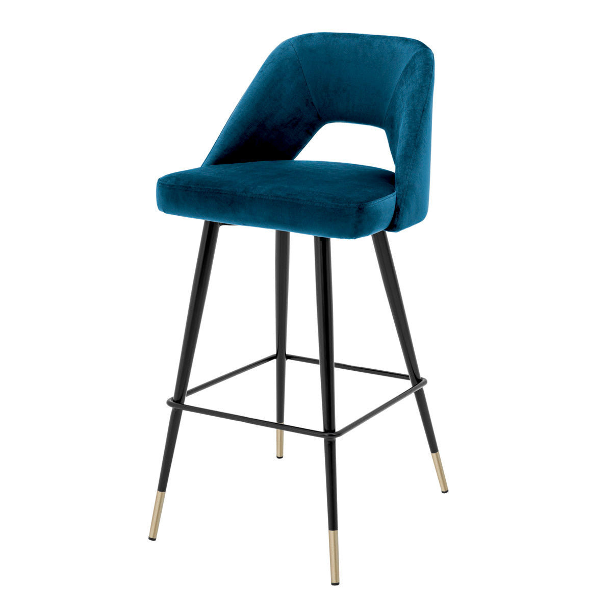 Upholstered Bar Stool Avorio | Eichholtz Miami