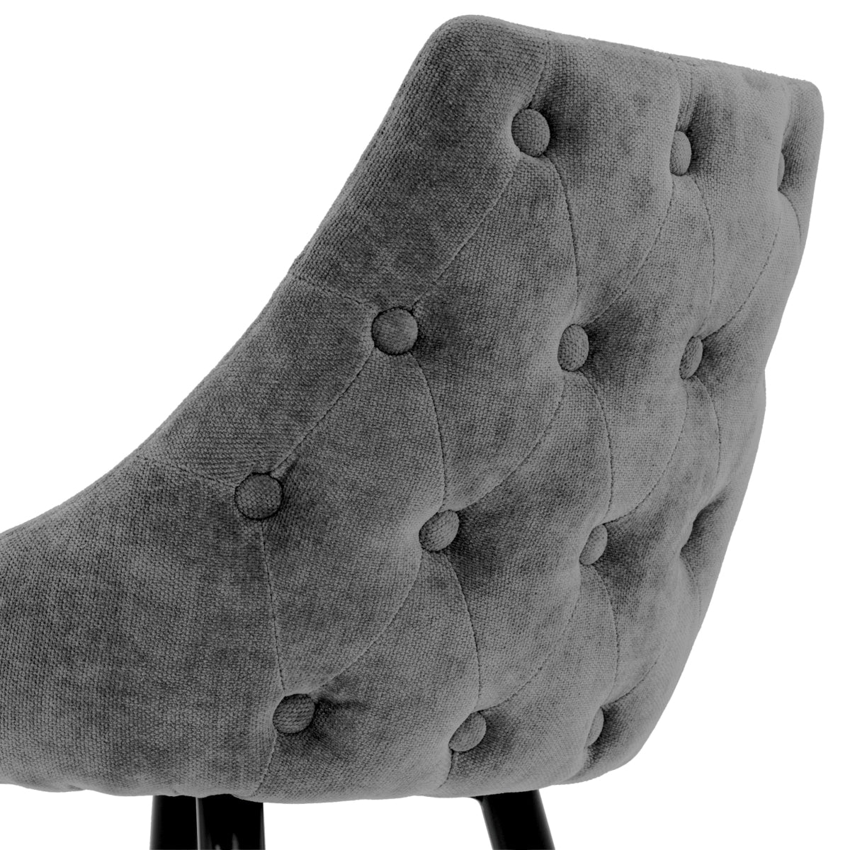 Buttoned Back Bar Stool Cedro | Eichholtz Miami
