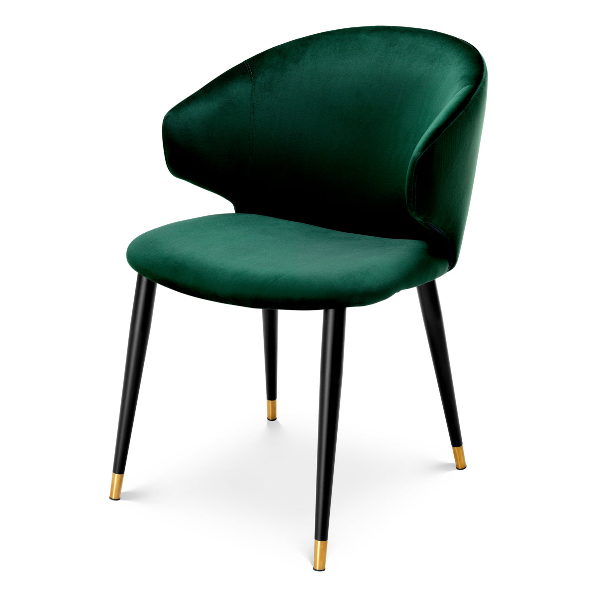 Velvet Retro Dining Armchair Volante | Eichholtz Miami