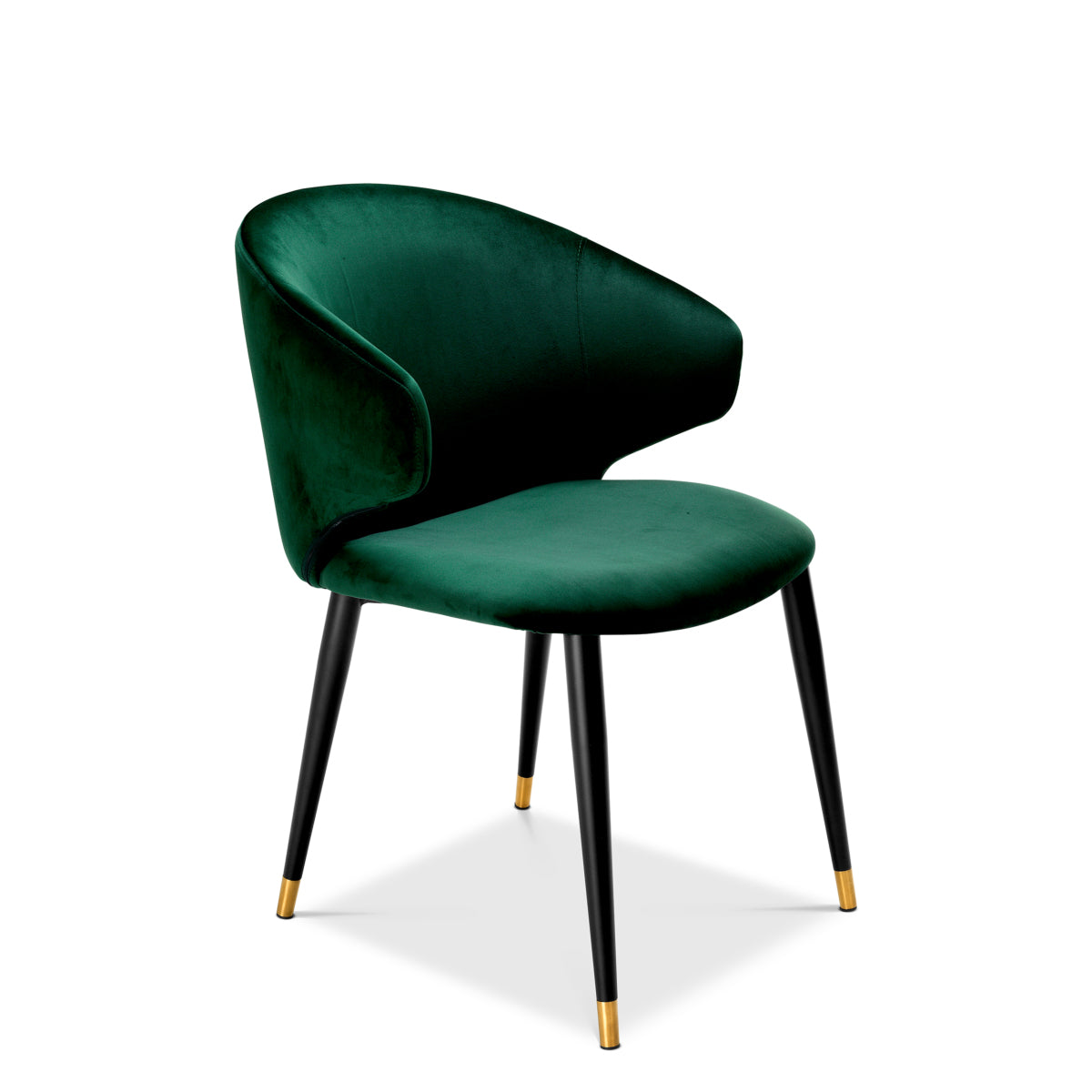 Velvet Retro Dining Armchair Volante | Eichholtz Miami
