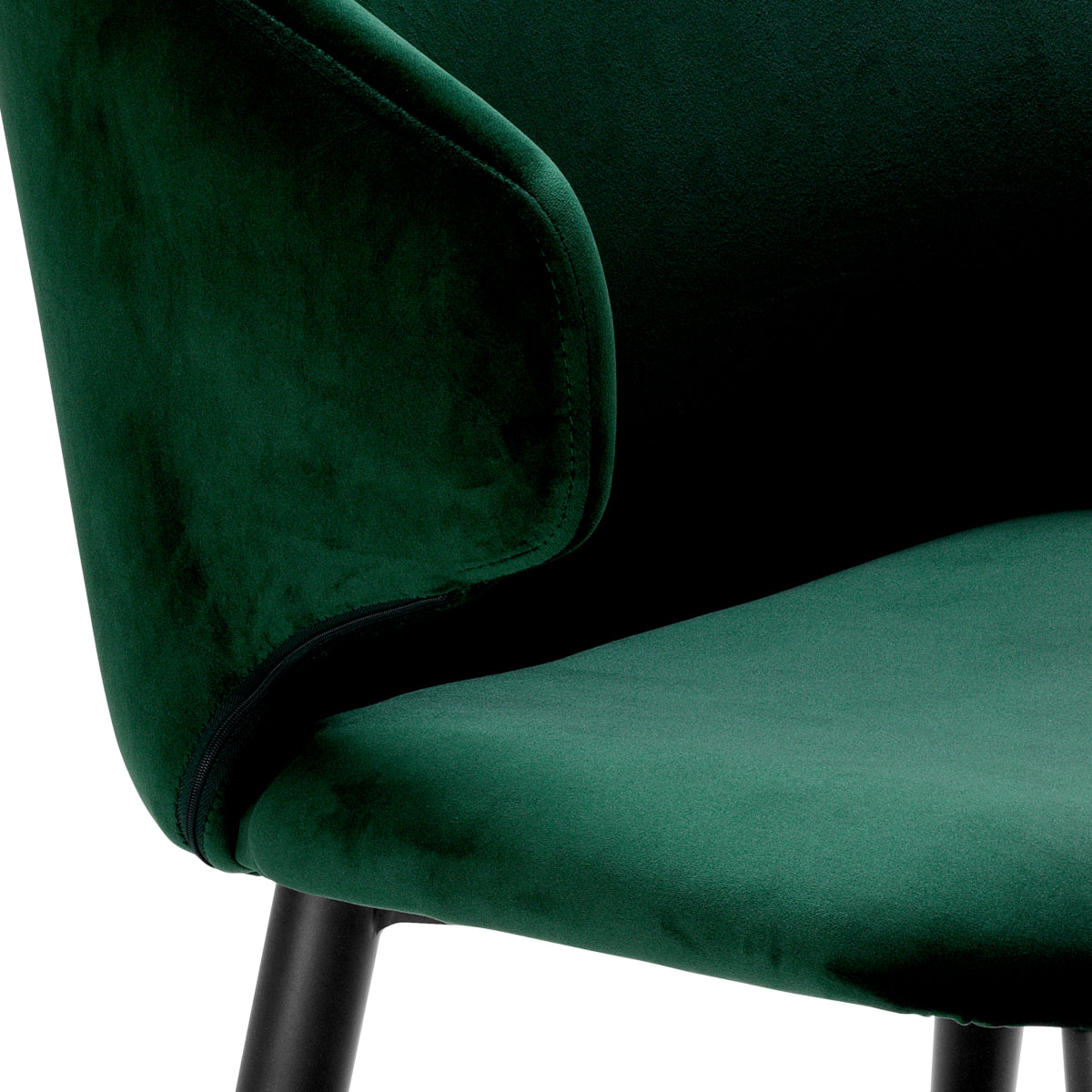 Velvet Retro Dining Armchair Volante | Eichholtz Miami