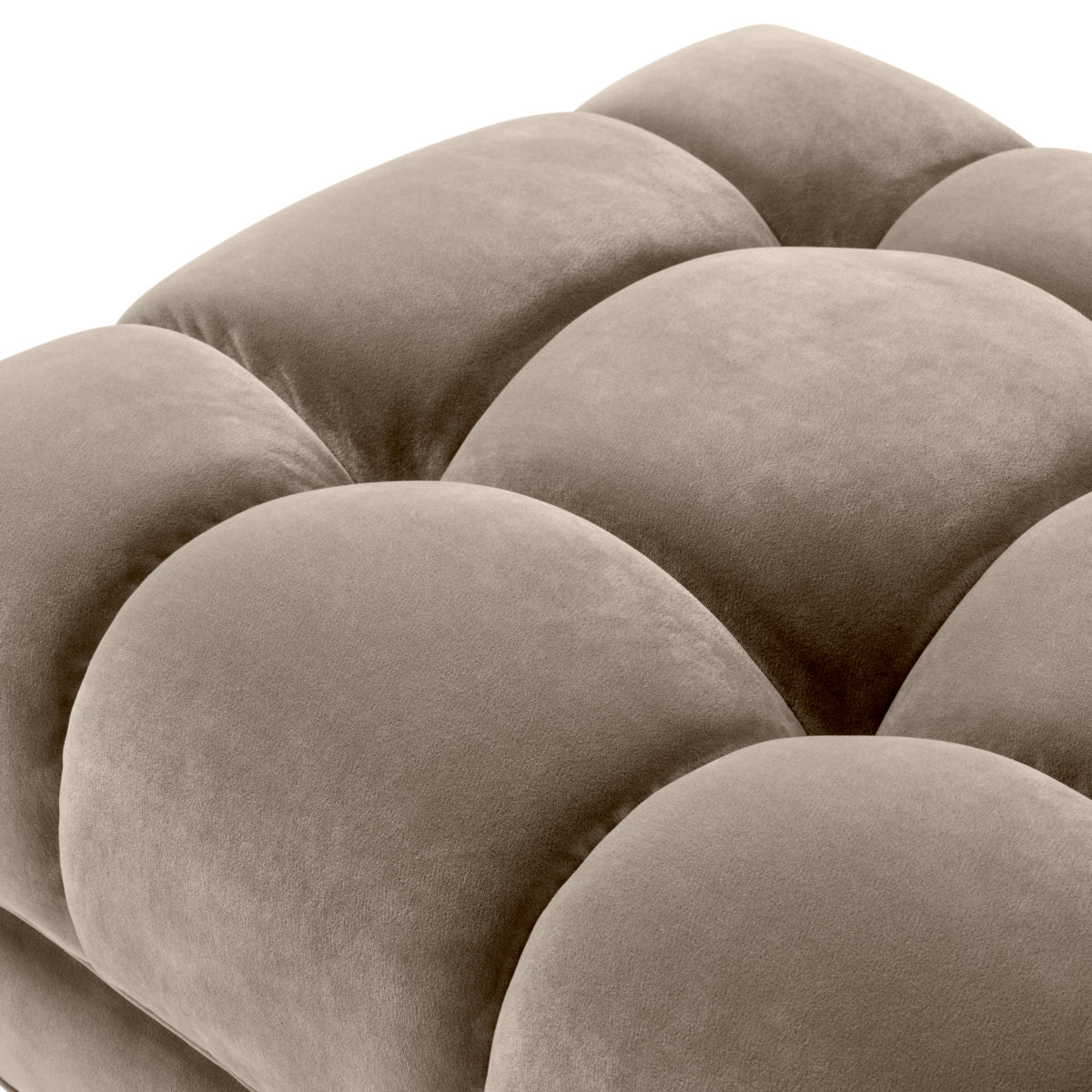 Greige Tufted Upholstered Bench Sienna | Eichholtz Miami