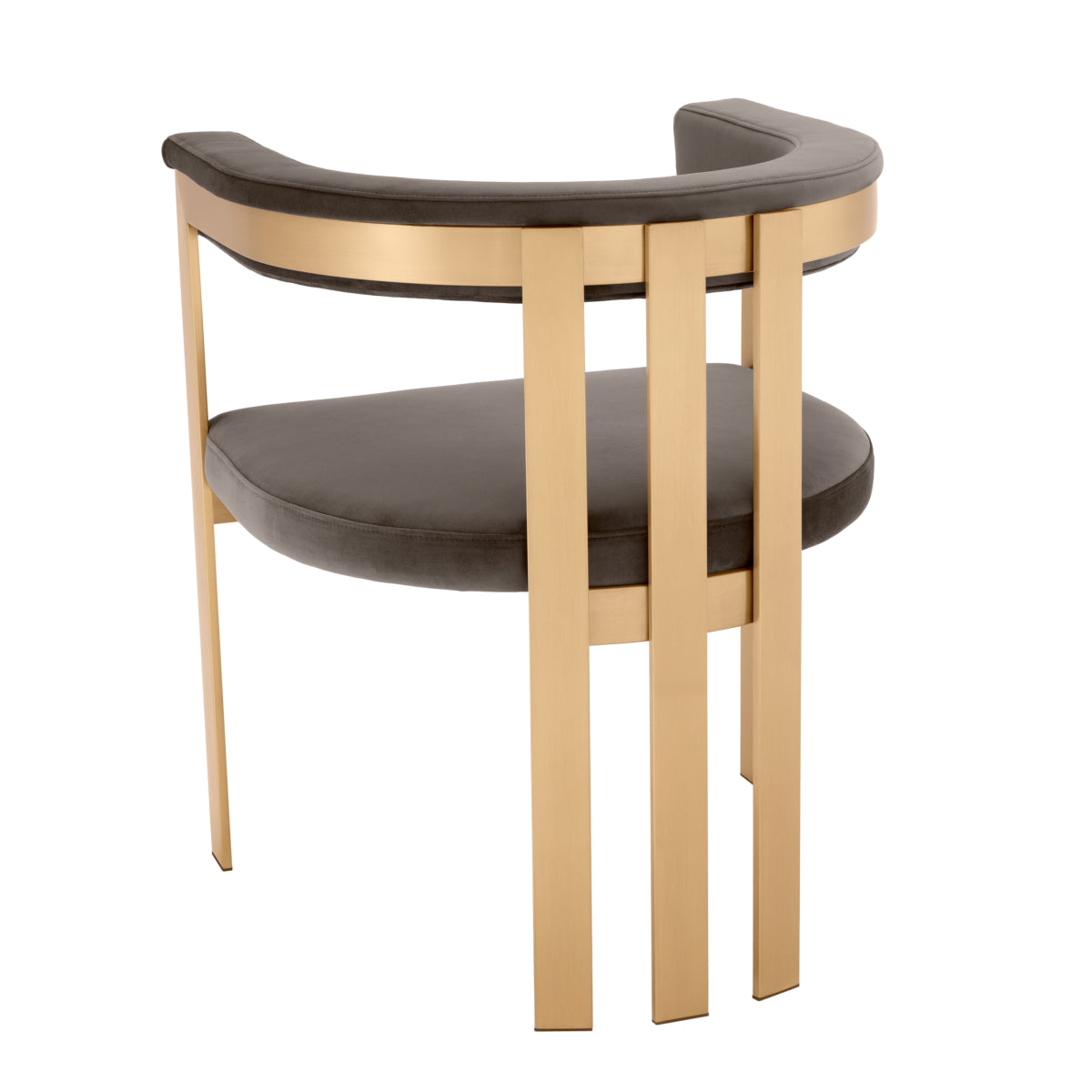Modern Barrel Dining Chair Clubhouse | Eichholtz Miami