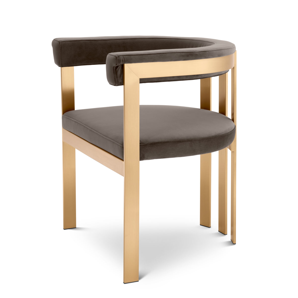 Modern Barrel Dining Chair Clubhouse | Eichholtz Miami