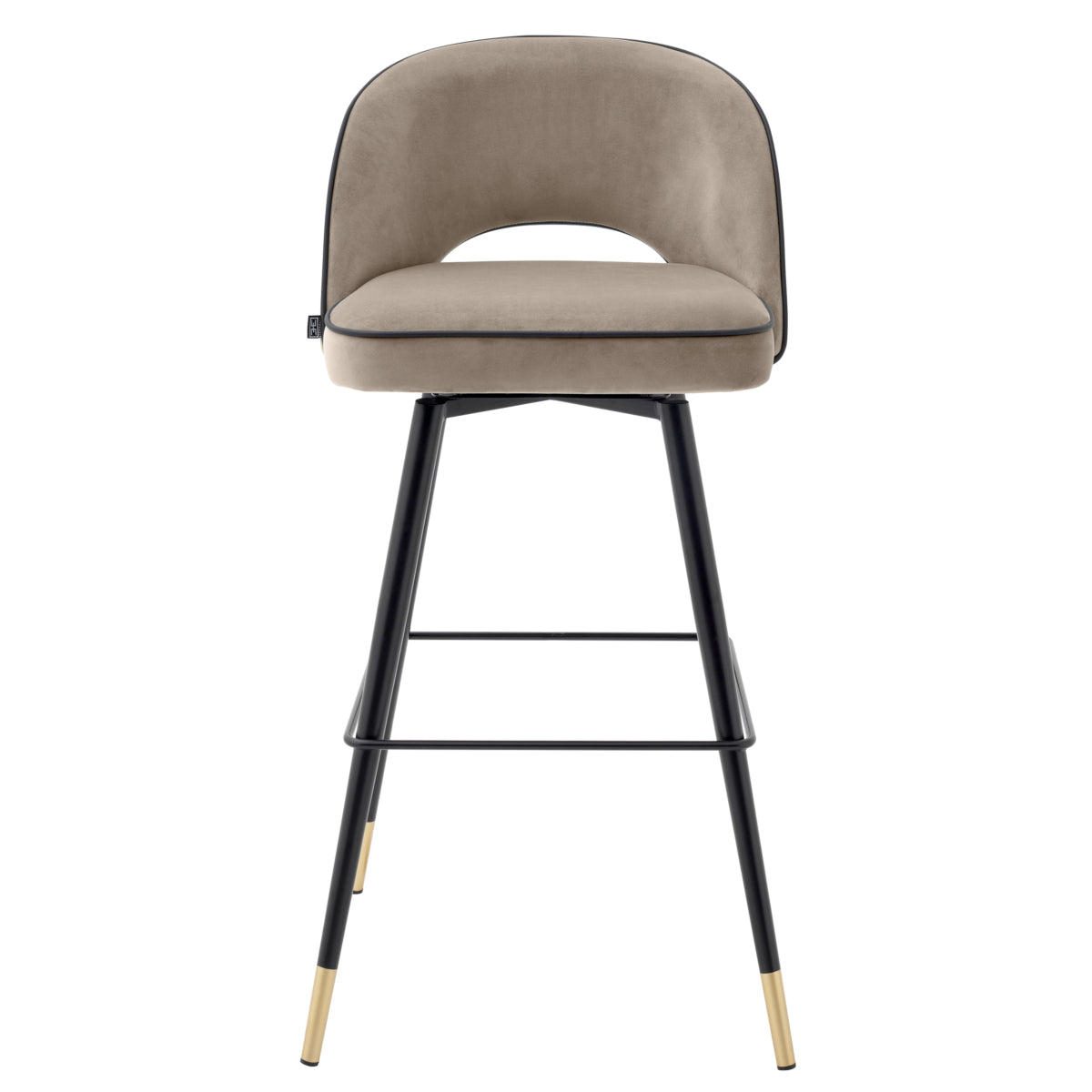 Cut-Out Back Bar Stools (2) Cliff | Eichholtz Miami