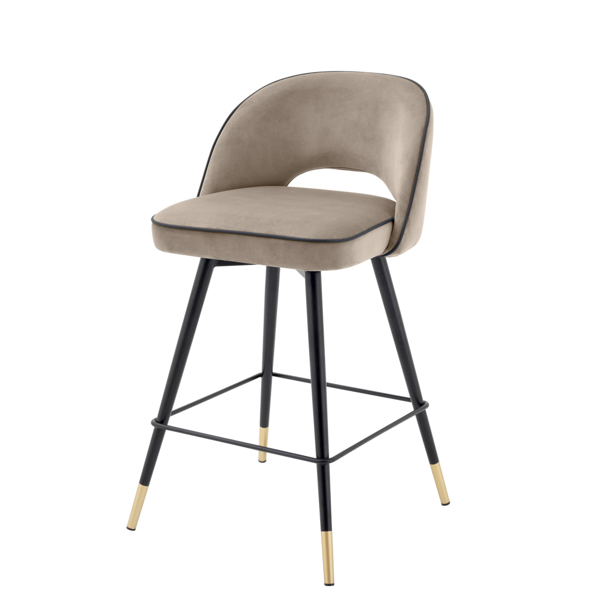 Eichholtz Miami Cliff Swivel Counter Stool - Thumbnail 2