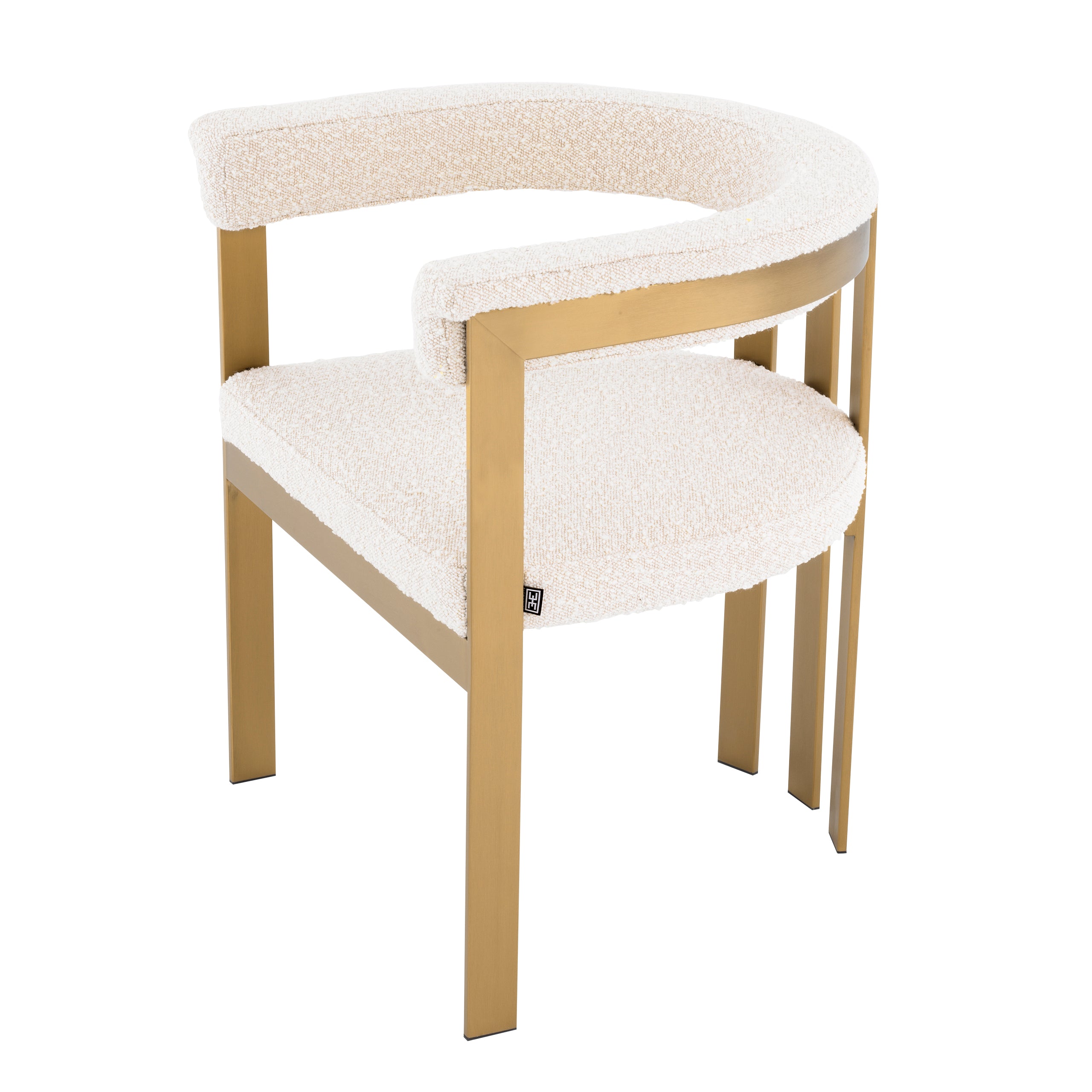 Modern Barrel Dining Chair Clubhouse | Eichholtz Miami