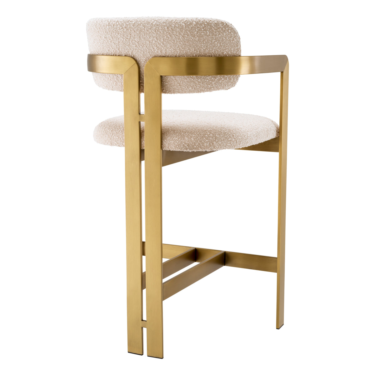 Upholstered Counter Stool Donato | Eichholtz Miami