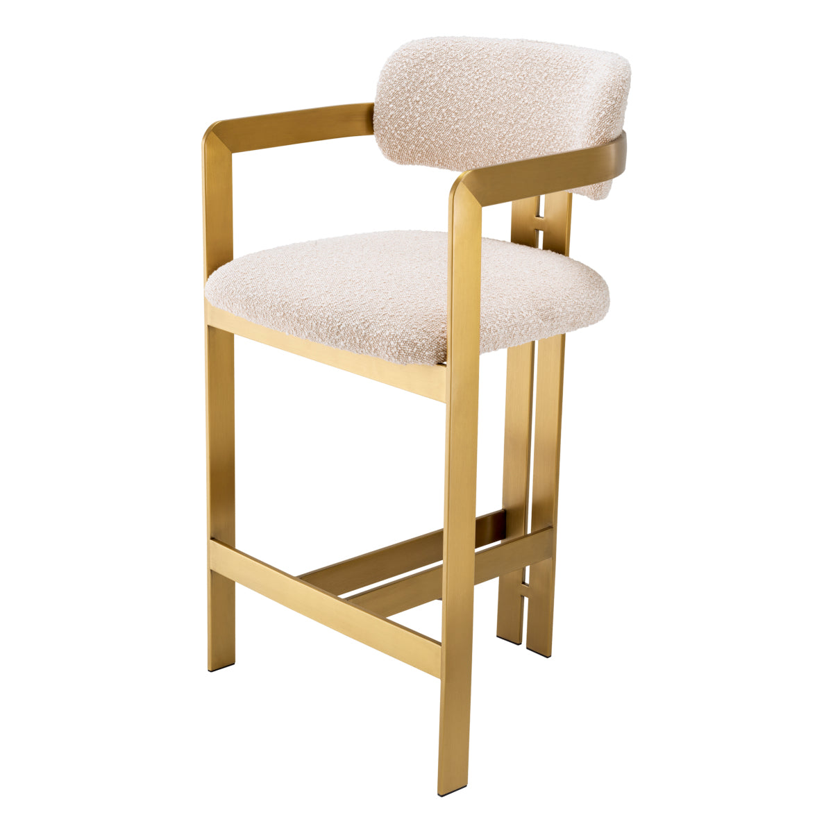 Upholstered Counter Stool Donato | Eichholtz Miami