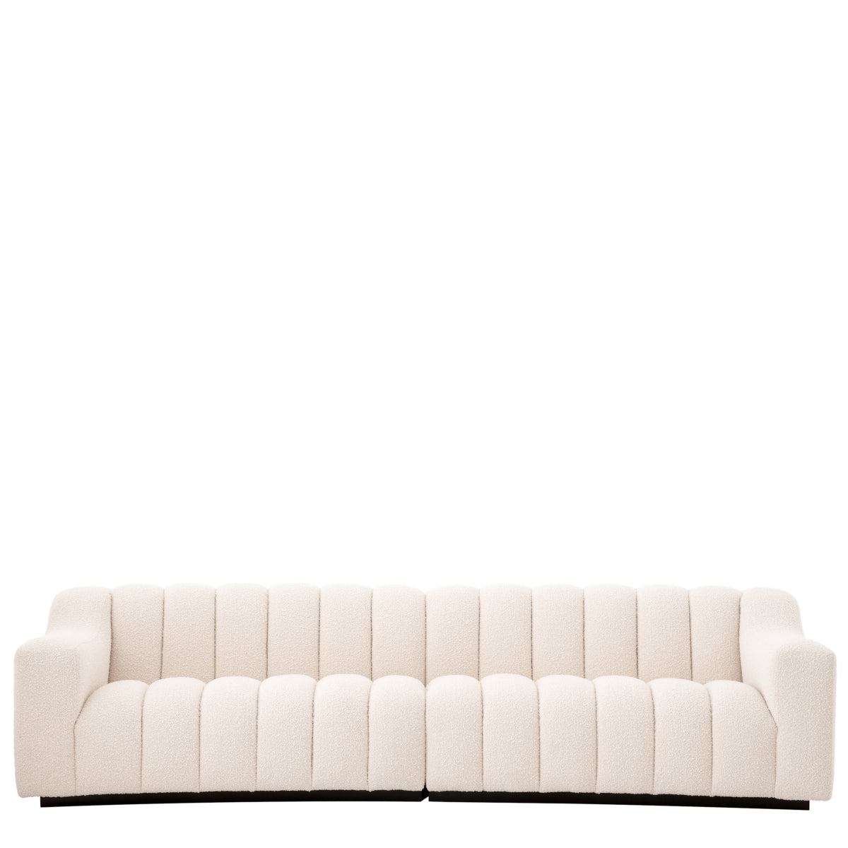 Channeled Boucle Sofa L Kelly | Eichholtz Miami