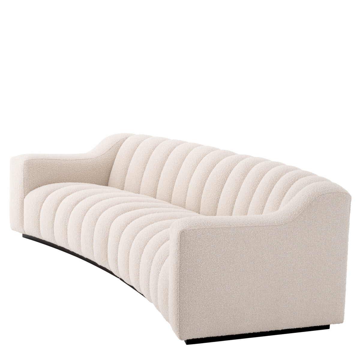 Channeled Boucle Sofa L Kelly | Eichholtz Miami