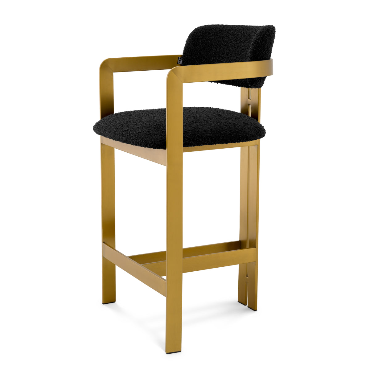Upholstered Counter Stool Donato | Eichholtz Miami