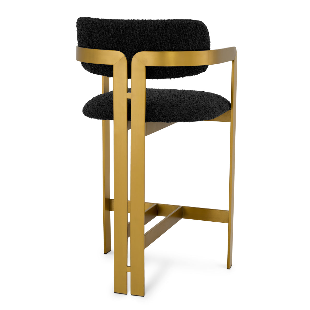 Upholstered Counter Stool Donato | Eichholtz Miami