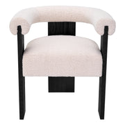 Silla de comedor Bouclé Percy