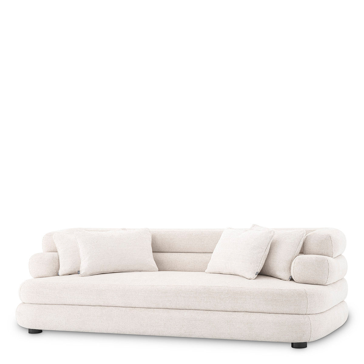 White Fabric Sofa Malaga | Eichholtz Miami
