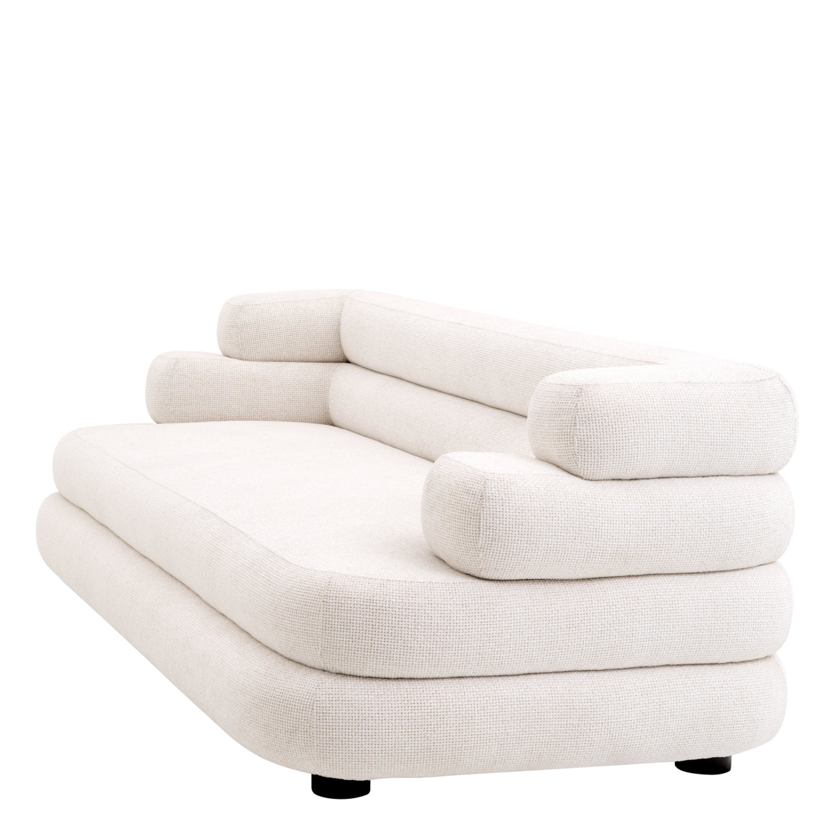 White Fabric Sofa Malaga | Eichholtz Miami