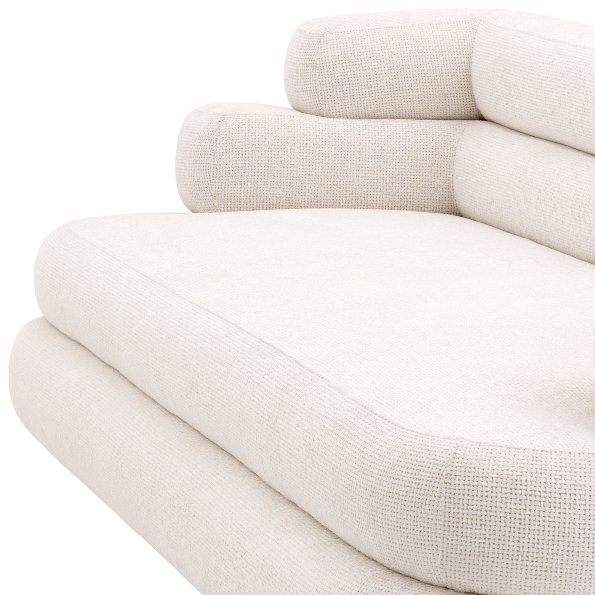 White Fabric Sofa Malaga | Eichholtz Miami