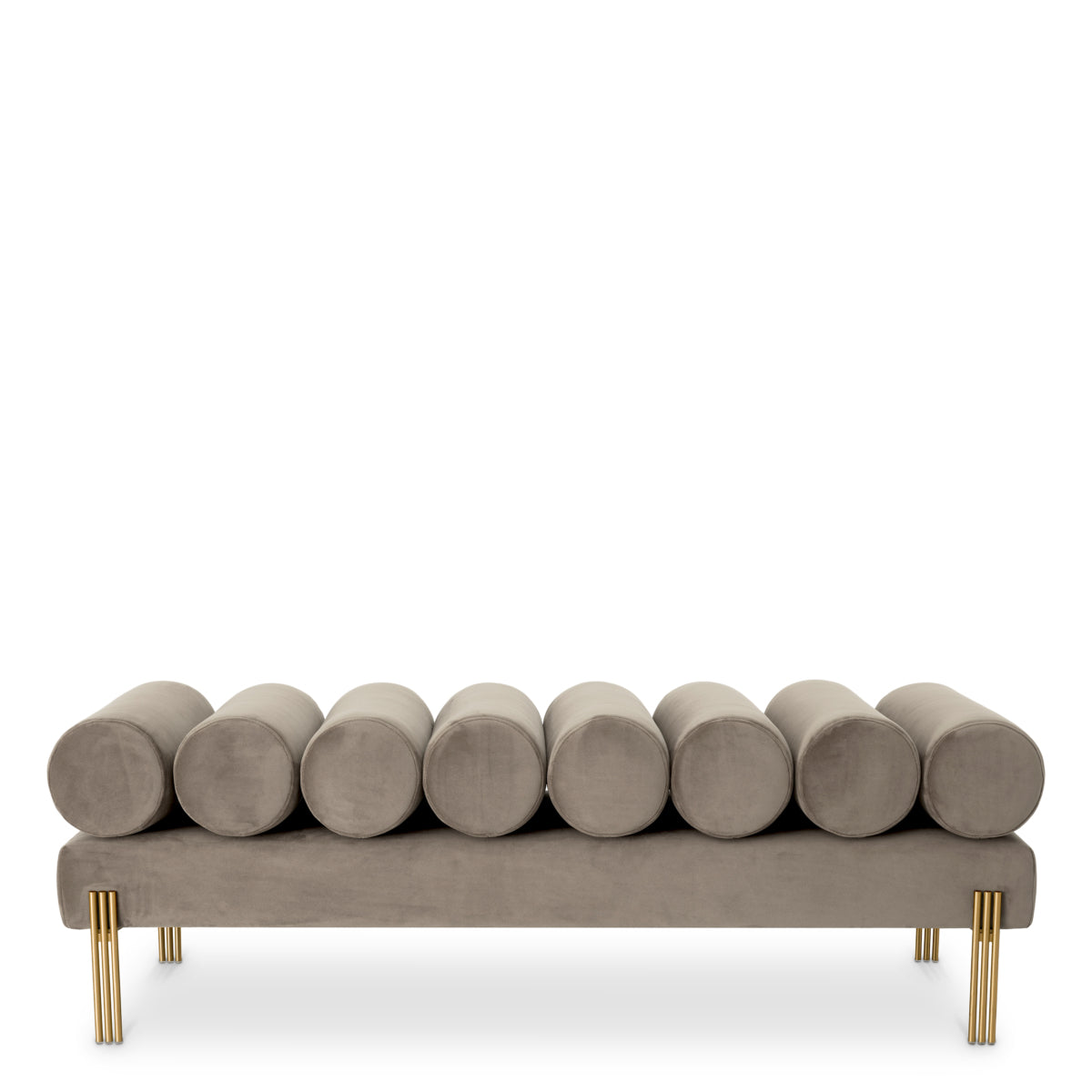 Velvet Art Deco Bench Oxley | Eichholtz Miami