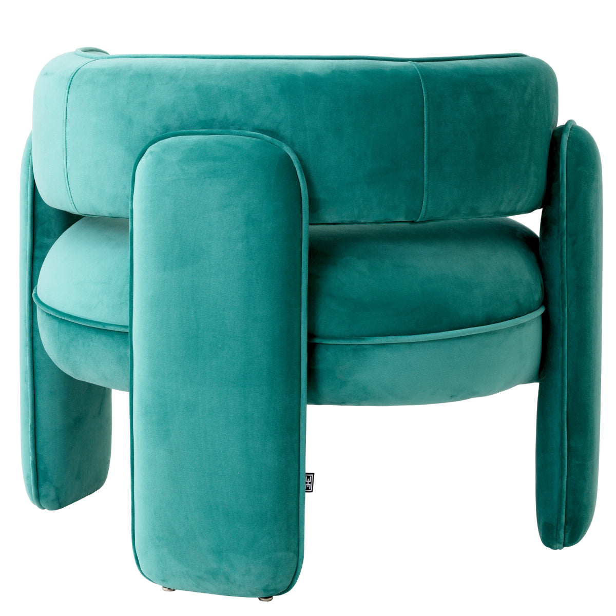 Velvet Modern Accent Chair Chaplin | Eichholtz Miami