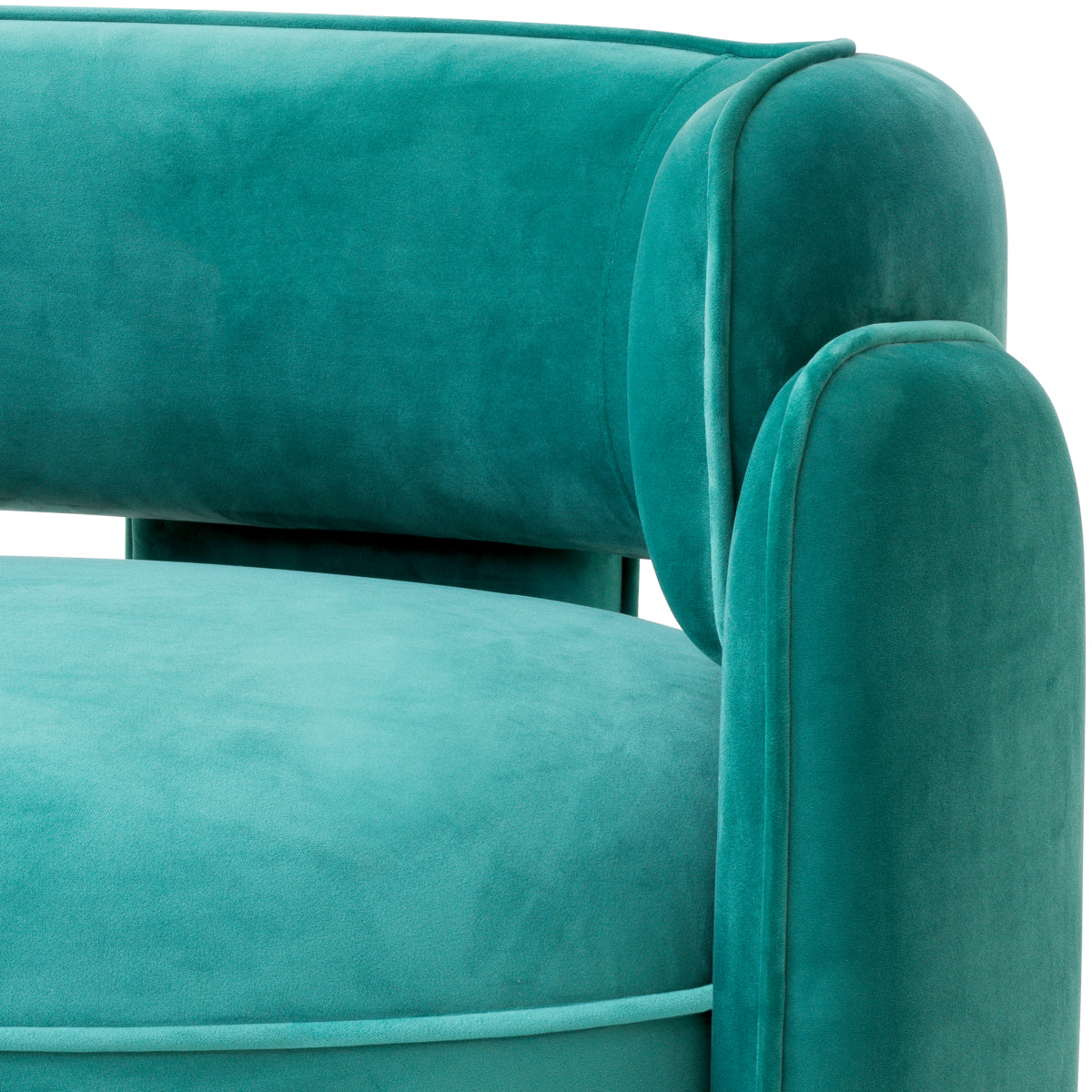 Velvet Modern Accent Chair Chaplin | Eichholtz Miami