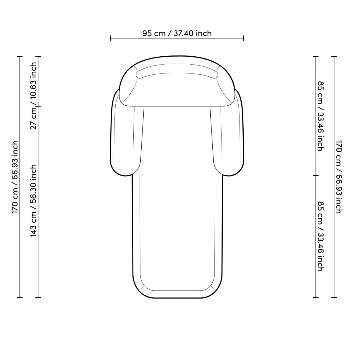 Modern Upholstered Chaise Longue Udine | Eichholtz Miami