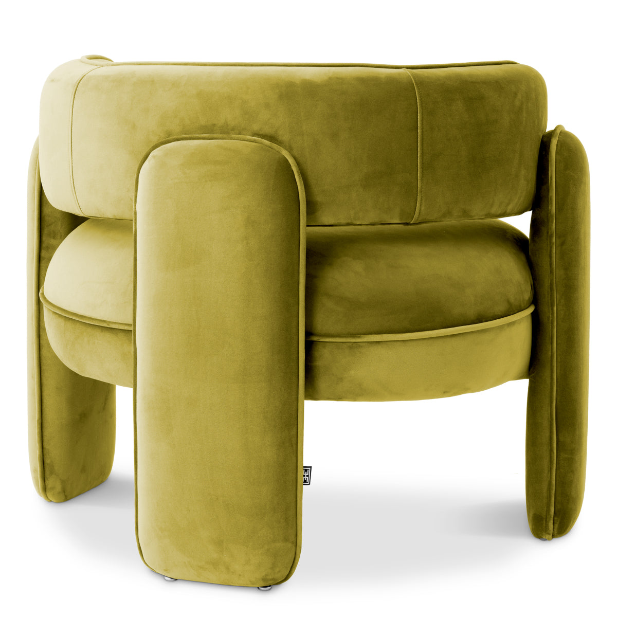 Velvet Modern Accent Chair Chaplin | Eichholtz Miami