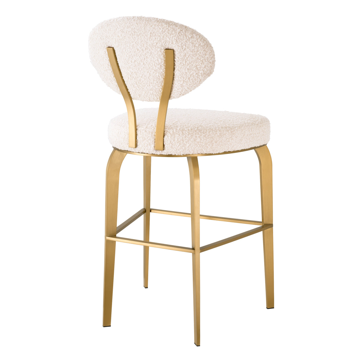 Boucle Counter Stool Dorrego | Eichholtz Miami