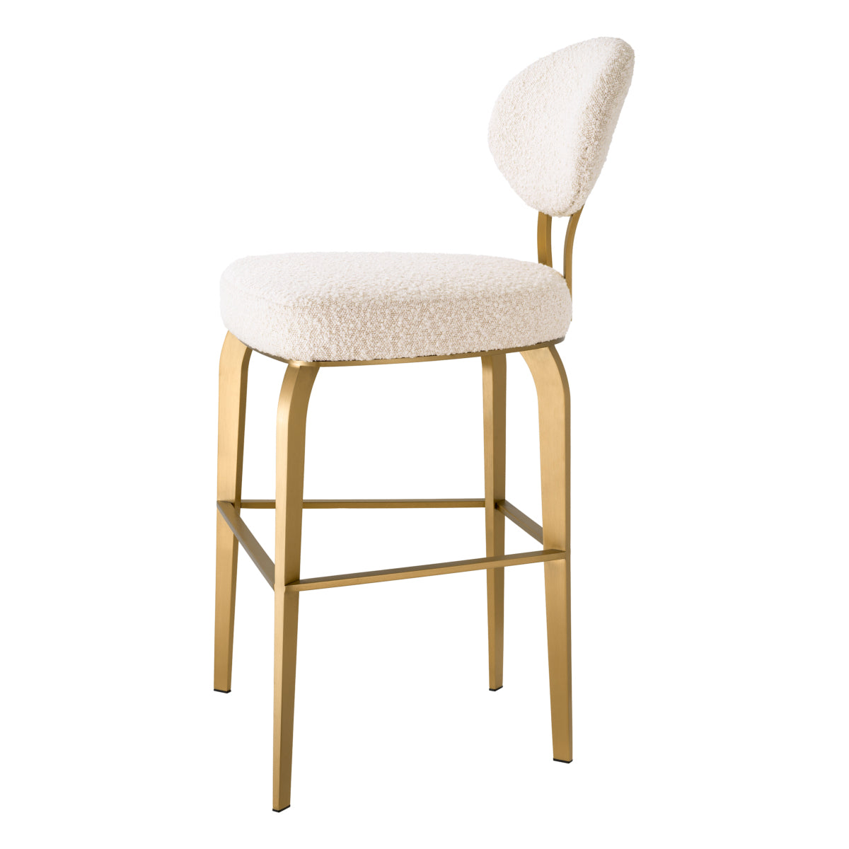 Boucle Counter Stool Dorrego | Eichholtz Miami