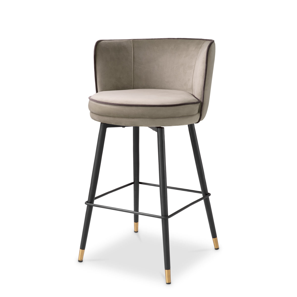 Modern Swivel Counter Stool Grenada | Eichholtz Miami