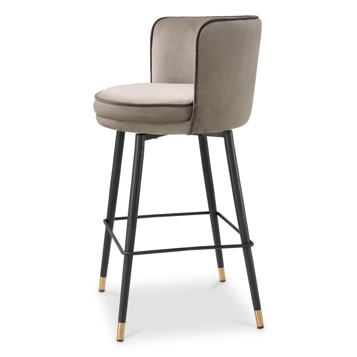 Modern Swivel Counter Stool Grenada | Eichholtz Miami