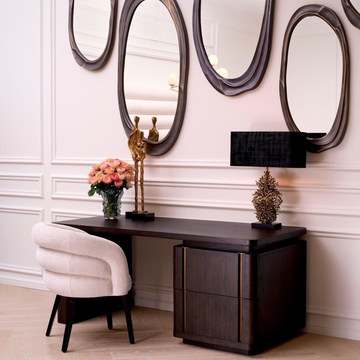 Off-White Dining Chair Novelle | Eichholtz Miami