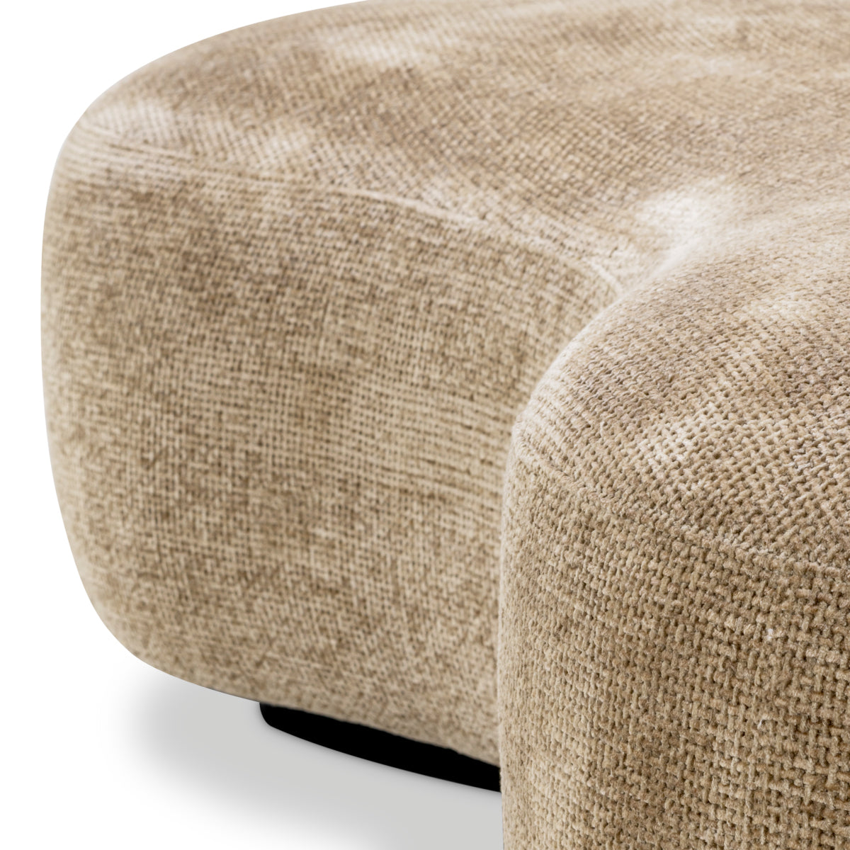 Curved Upholstered Bench Bjorn | Eichholtz Miami