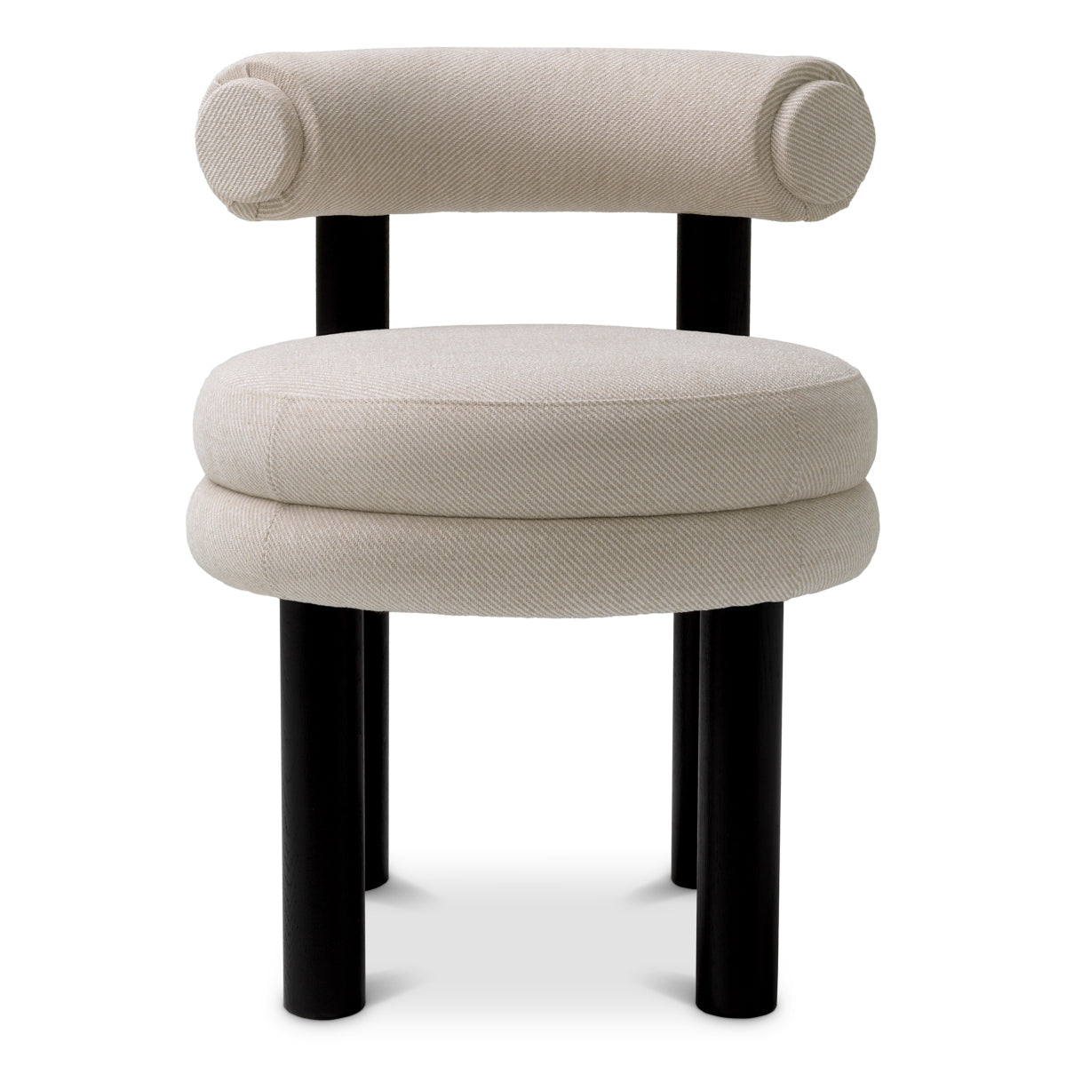 Silla de comedor tapizada Zoey