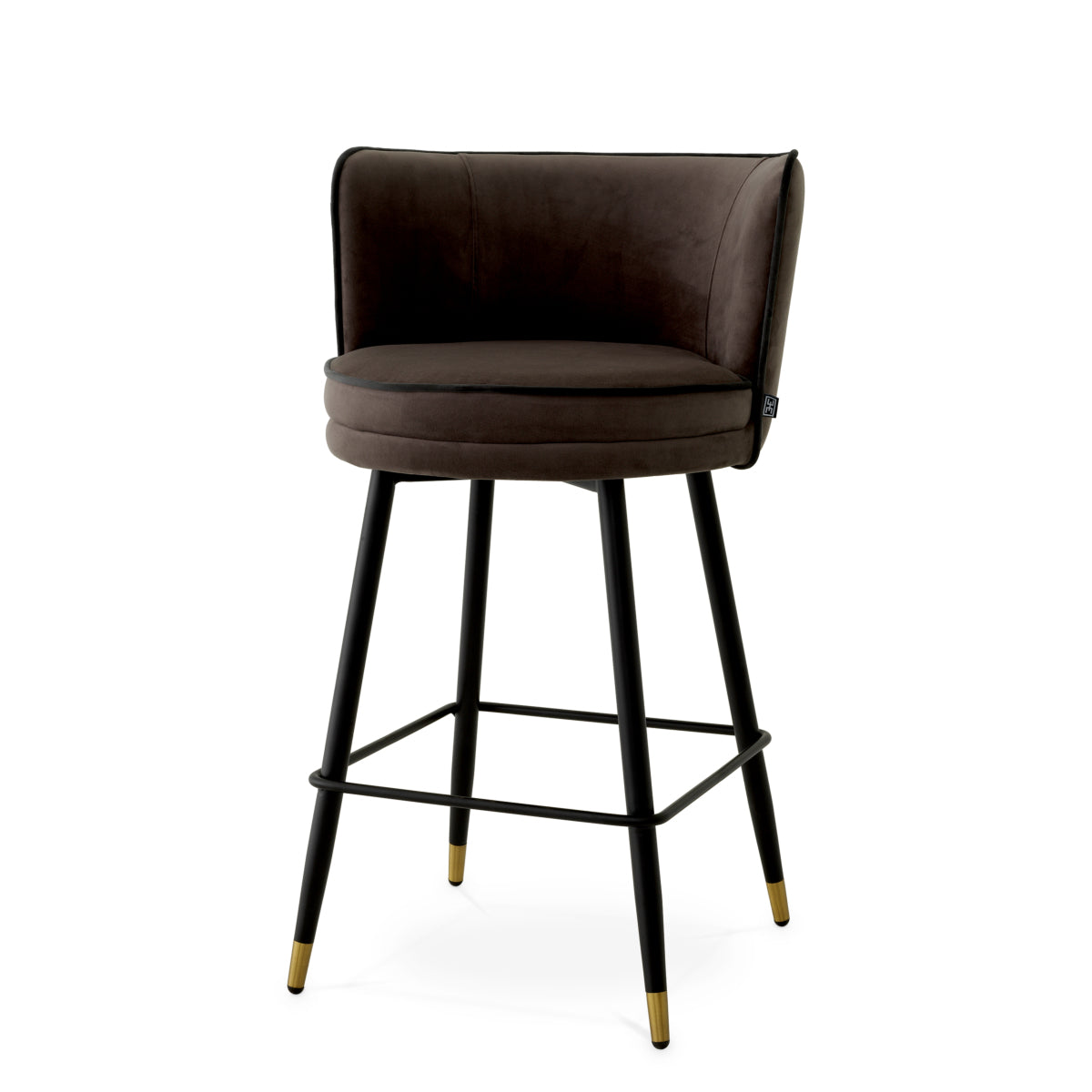 Modern Swivel Counter Stool Grenada | Eichholtz Miami