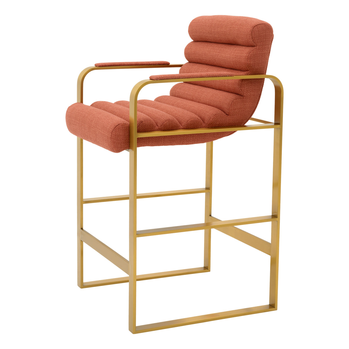 Padded Modern Counter Stool Olsen | Eichholtz Miami